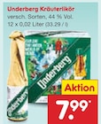 Kräuterlikör im Angebot bei Netto Marken-Discount in Wismar Kräuterlikör Angebote von Underberg bei Netto Marken-Discount Wismar für 7,99 €