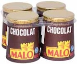 Yaourt emprésuré chocolat pot carton - MALO en promo chez Intermarché Yaourt emprésuré chocolat pot carton - MALO dans le catalogue Intermarché