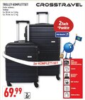 Trolley-Komplettset im Angebot bei Marktkauf in Frechen Trolley-Komplettset Angebote von CROSSTRAVEL bei Marktkauf Frechen für 69,99 €