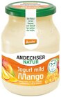 Joghurt mild Heidelbeere oder Mango Angebote von Andechser Natur bei REWE Memmingen für 1,99 €