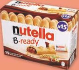 B-Ready - Nutella en promo chez Hyper U Alès à 2,07 €