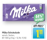 Schokolade im Angebot bei EDEKA in Karlsruhe Schokolade Angebote von Milka bei EDEKA Karlsruhe für 1,11 €