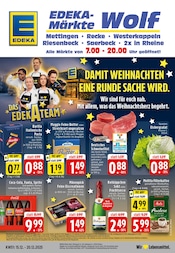 EDEKA Discounter Prospekt der aktuellen Woche mit 28 Seiten, gültig von 15.12.2025 bis 20.12.2025, in Rheine und Umgebung Aktueller EDEKA Discounter Prospekt in Rheine und Umgebung, "Aktuelle Angebote" mit 28 Seiten, 15.12.2025 - 20.12.2025