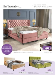 Boxspringbett Angebot & Preis im aktuellen Polstermöbel Fischer Prospekt Boxspringbett Angebot im aktuellen Polstermöbel Fischer Prospekt auf Seite 3