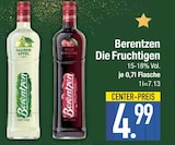 Sauber Apfel oder Wild Kirsche von Berentzen im aktuellen EDEKA Prospekt für 4,99 €