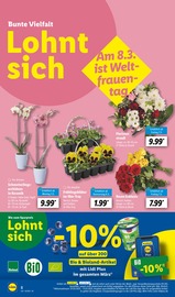 Aktueller Lidl Prospekt mit Blumen, "LIDL LOHNT SICH", Seite 16