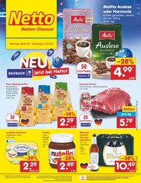 Netto Marken-Discount Prospekt für Köln mit 61 Seiten Netto Marken-Discount Prospekt für Köln: "Aktuelle Angebote", 61 Seiten, 06.01.2025 - 11.01.2025