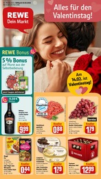 REWE Prospekt "Dein Markt", 31 Seiten, 10.02.2025 - 15.02.2025