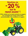 -20% sur le rayon jouets en promo chez LaMaison.fr Montélimar