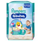 Couches-Culottes de bain jetable Splashers - PAMPERS en promo chez Carrefour Houilles à 8,70 €