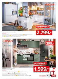 Küchenzeile Angebot & Preis im aktuellen XXXLutz Möbelhäuser Prospekt Küchenzeile Angebot im aktuellen XXXLutz Möbelhäuser Prospekt auf Seite 23