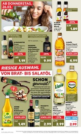 Aktueller Kaufland Prospekt mit Olivenöl, "Aktuelle Angebote", Seite 24