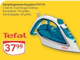 Dampfbügeleisen Easygliss FV5718 Angebote von Tefal bei GLOBUS Bad Kreuznach für 37,99 €