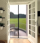 Moustiquaire rideau aimanté noir Kocoon l. 120 x H. 220 cm - Kocoon en promo chez Castorama Gagny à 24,90 €