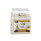 LandFleisch Dog Trocken Adult Geflügel mit Reis 2 kg im Angebot bei Zookauf in Neuss LandFleisch Dog Trocken Adult Geflügel mit Reis 2 kg Angebote von Landfleisch bei Zookauf Neuss für 10,99 €
