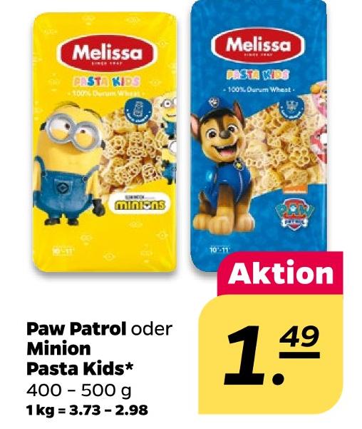 Minion Pasta Kids