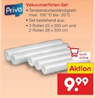 Vakuumierfolien-Set im Angebot bei Netto Marken-Discount in Greifswald Vakuumierfolien-Set Angebote von Priva bei Netto Marken-Discount Greifswald für 9,99 €