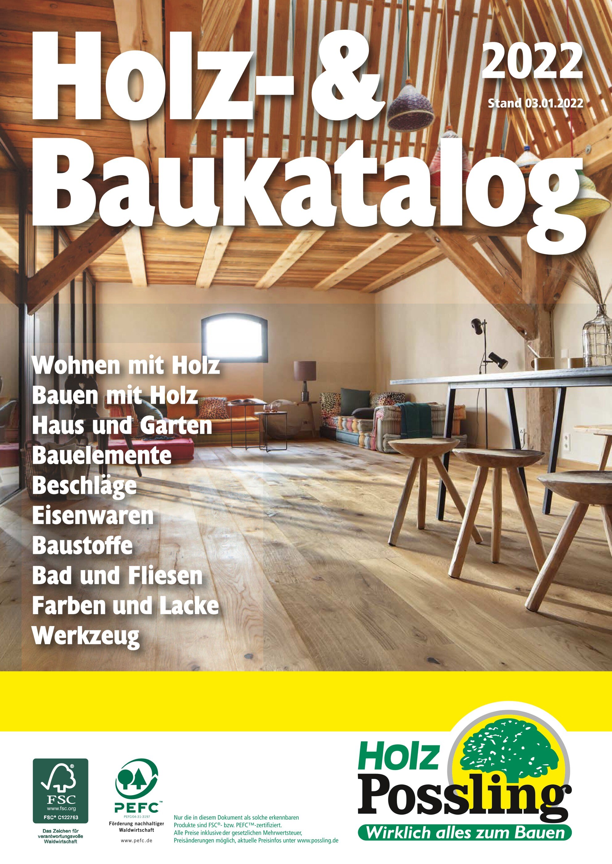 Holz Possling Prospekt für Berlin mit 200 Seiten Holz Possling Prospekt für Berlin: "Top Angebote", 200 Seiten, 03.01.2022 - 31.03.2022