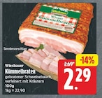 Kümmelbraten von Wiesbauer für 2,29 € bei EDEKA im Angebot Kümmelbraten von Wiesbauer im aktuellen EDEKA Prospekt
