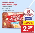 Aktuelle Chips Angebote bei Netto Marken-Discount in Dresden Aktuelles Choco Crossies Angebot bei Netto Marken-Discount in Dresden ab 2,29 €