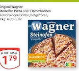 Steinofen Pizza Margherita Angebote von Wagner bei GLOBUS Wetzlar für 1,79 €
