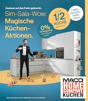 Aktueller MACO-Möbel und Küchen Prospekt mit Möbel, "Magische Küchen-Aktionen!", Seite 1