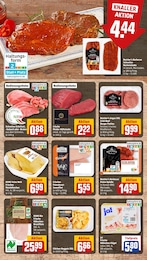 Gulasch Angebot im aktuellen REWE Prospekt auf Seite 8