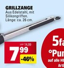 Aktuelle Grill Angebote bei Marktkauf in Stuttgart Aktuelles Grillzange Angebot bei Marktkauf in Stuttgart ab 7,99 €
