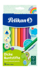 Dicke Buntstifte von Pelikan im aktuellen Woolworth Prospekt
