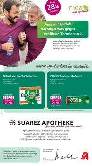 Aktueller mea - meine apotheke Prospekt "Unsere September-Angebote" Seite 1 von 4 Seiten für Berlin