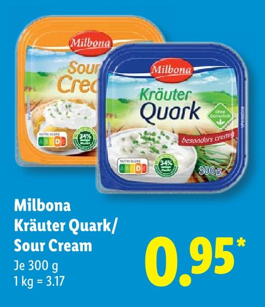 Kräuter Quark/ Sour Cream