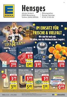 Aktueller EDEKA Prospekt "Aktuelle Angebote" Seite 1 von 26 Seiten