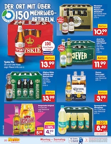 Jever Angebot im Netto Marken-Discount Prospekt, gültig von 22.12.2025 bis 27.12.2025 Jever Angebot im aktuellen Netto Marken-Discount Prospekt auf Seite 20