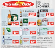 Getränke Oase Prospekt für Hamm mit 1 Seite Getränke Oase Prospekt für Hamm: "Aktuelle Angebote", 1 Seite, 28.09.2026 - 03.10.2026