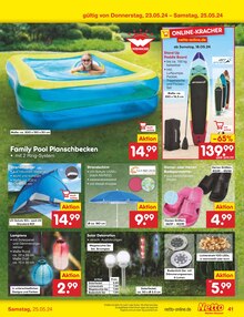 Schwimmbecken im Netto Marken-Discount Prospekt "Aktuelle Angebote" mit 55 Seiten (Cottbus)