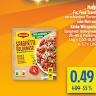 Spaghetti Bolognese bei diska im Amberg Prospekt für 0,49 €
