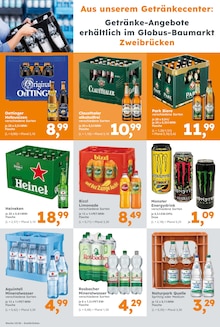 Energydrink im Globus-Baumarkt Prospekt "Immer eine Idee besser" mit 13 Seiten (Homburg)