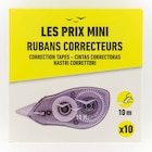 Rubans Correcteurs en promo chez Bureau Vallée Rubans Correcteurs dans le catalogue Bureau Vallée
