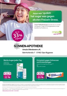 Aktueller mea - meine apotheke Prospekt für Olpe und Ungebung, Seiten zum blättern mea - meine apotheke Prospekt Unsere Mai-Angebote mit Seiten in Olpe und Umgebung