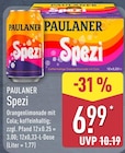 Spezi von Paulaner im aktuellen ALDI Nord Prospekt für 6,99 €