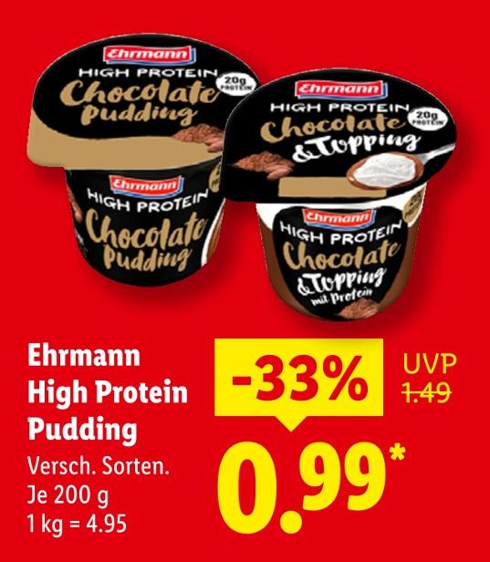 High Protein Chocolate Pudding