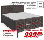 Boxspringbett Lanciano Max für 999,95 € bei Möbel AS im Angebot Boxspringbett Lanciano Max im aktuellen Möbel AS Prospekt