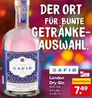 London Dry Gin Angebote von Safir bei Netto Marken-Discount Sankt Augustin für 7,49 €