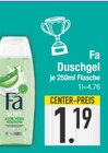 Duschgel im EDEKA Prospekt Duschgel von Fa im aktuellen EDEKA Prospekt für 1,19 €