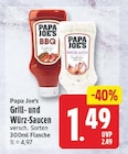 Grill- und Würz-Saucen von Papa Joe's für 1,49 € bei EDEKA im Angebot Grill- und Würz-Saucen von Papa Joe's im aktuellen EDEKA Prospekt