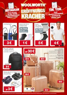 Tasche im aktuellen Woolworth Prospekt (Hannover) Tasche im Woolworth Prospekt "NEUERĂFFNUNG IN GARBSEN" mit 8 Seiten (Hannover)