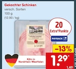 Gekochter Schinken im Angebot bei Netto Marken-Discount in Düren Gekochter Schinken Angebote bei Netto Marken-Discount Düren für 1,29 €