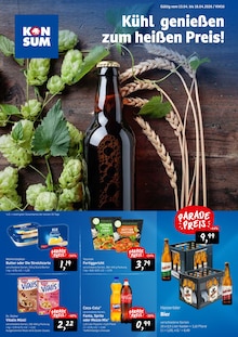 Cola im Konsum Prospekt "Preisparade" mit 12 Seiten (Pirna)