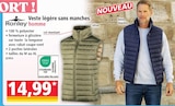 Veste légère sans manches homme - RONLEY en promo chez Norma Strasbourg à 14,99 €