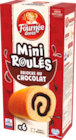 MINI ROULÉS CHOCOLAT  LA FOURNÉE DORÉE - LA FOURNEE DOREE à 2,45 € dans le catalogue Auchan Supermarché